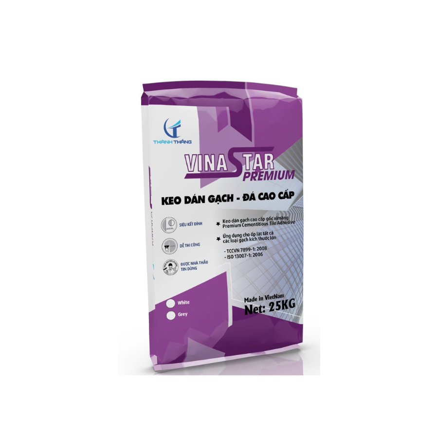 Keo dán gạch – đá Vinastar Premium