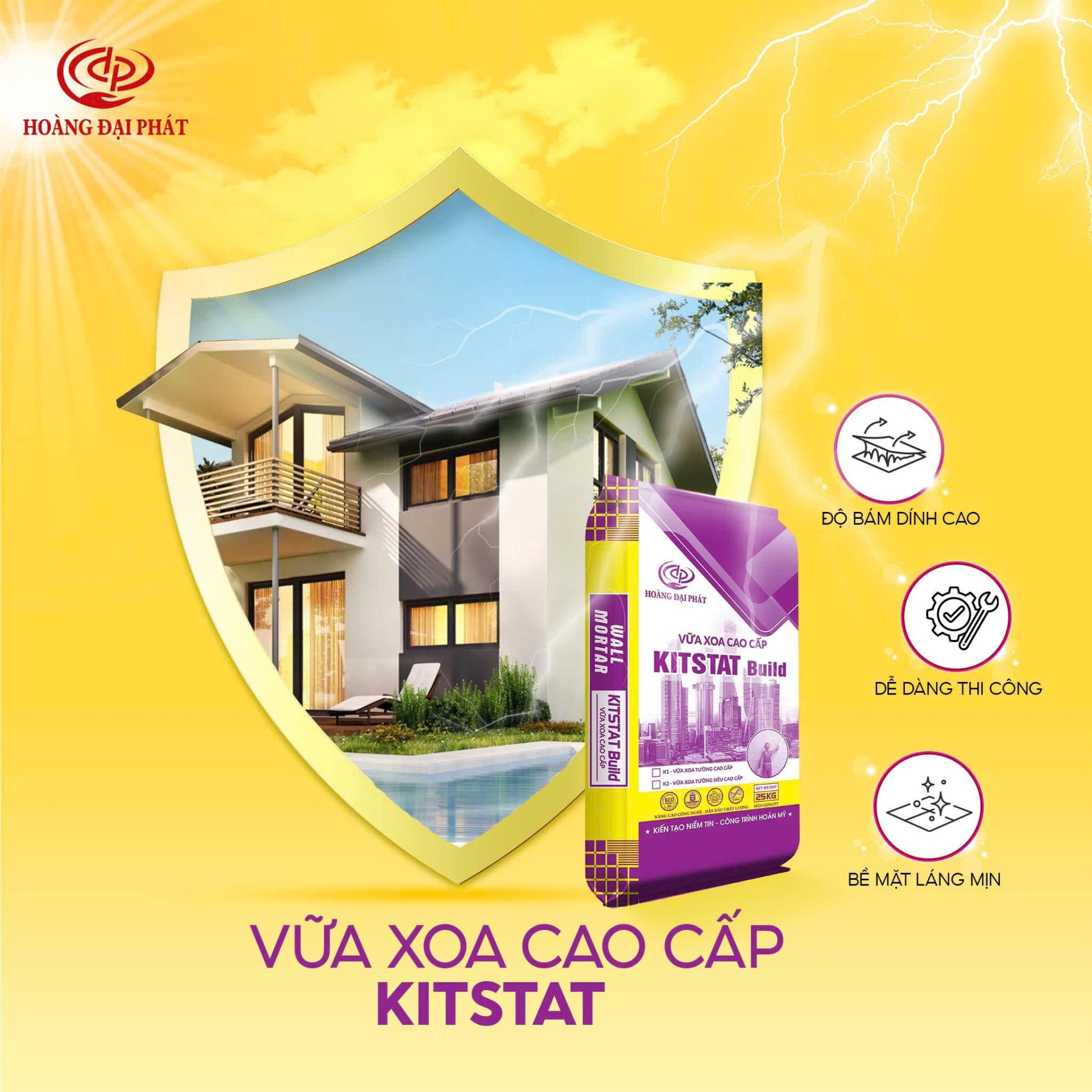 VỮA XOA CAO CẤP KITSTAT